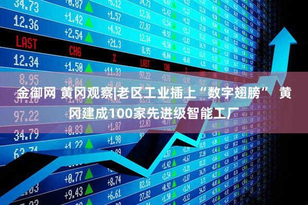 金御网 黄冈观察|老区工业插上“数字翅膀”  黄冈建成100家先进级智能工厂