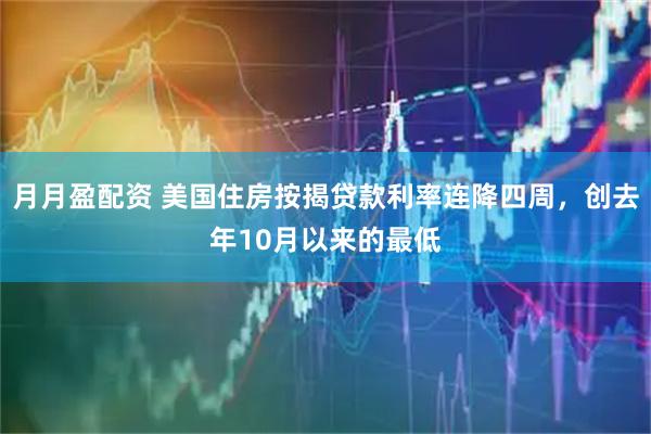 月月盈配资 美国住房按揭贷款利率连降四周，创去年10月以来的最低